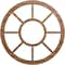 Ekena Millwork Grace Wood Fretwork Pierced Ceiling Medallion, Walnut, 16"OD x 5 3/4"ID x 3/8"T CMWP16X0375GRWA - alternate 1